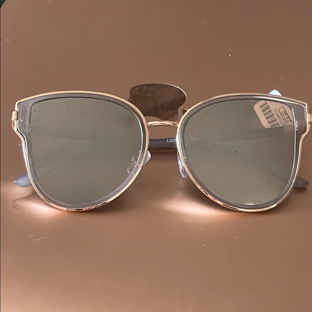 ImPulse Grey with Gold Frame Sunglasses